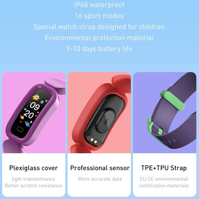 Smart Fitness Bracelet With Bluetooth Sleep Tracking - Red 6