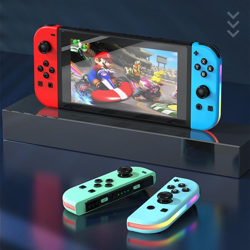 Nintendo Switch Gamepad with Rgb Lights - White 3