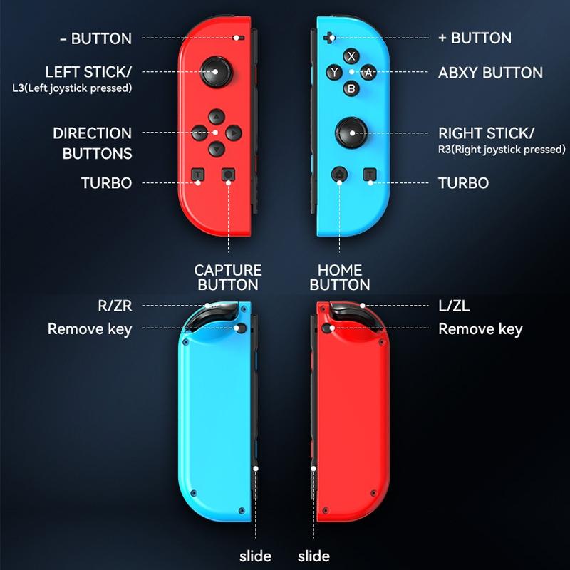Nintendo Switch Gamepad with Rgb Lights - White 7