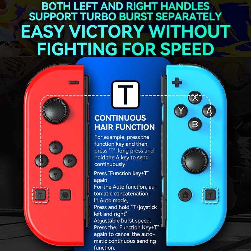 Nintendo Switch Gamepad with Rgb Lights - White 10