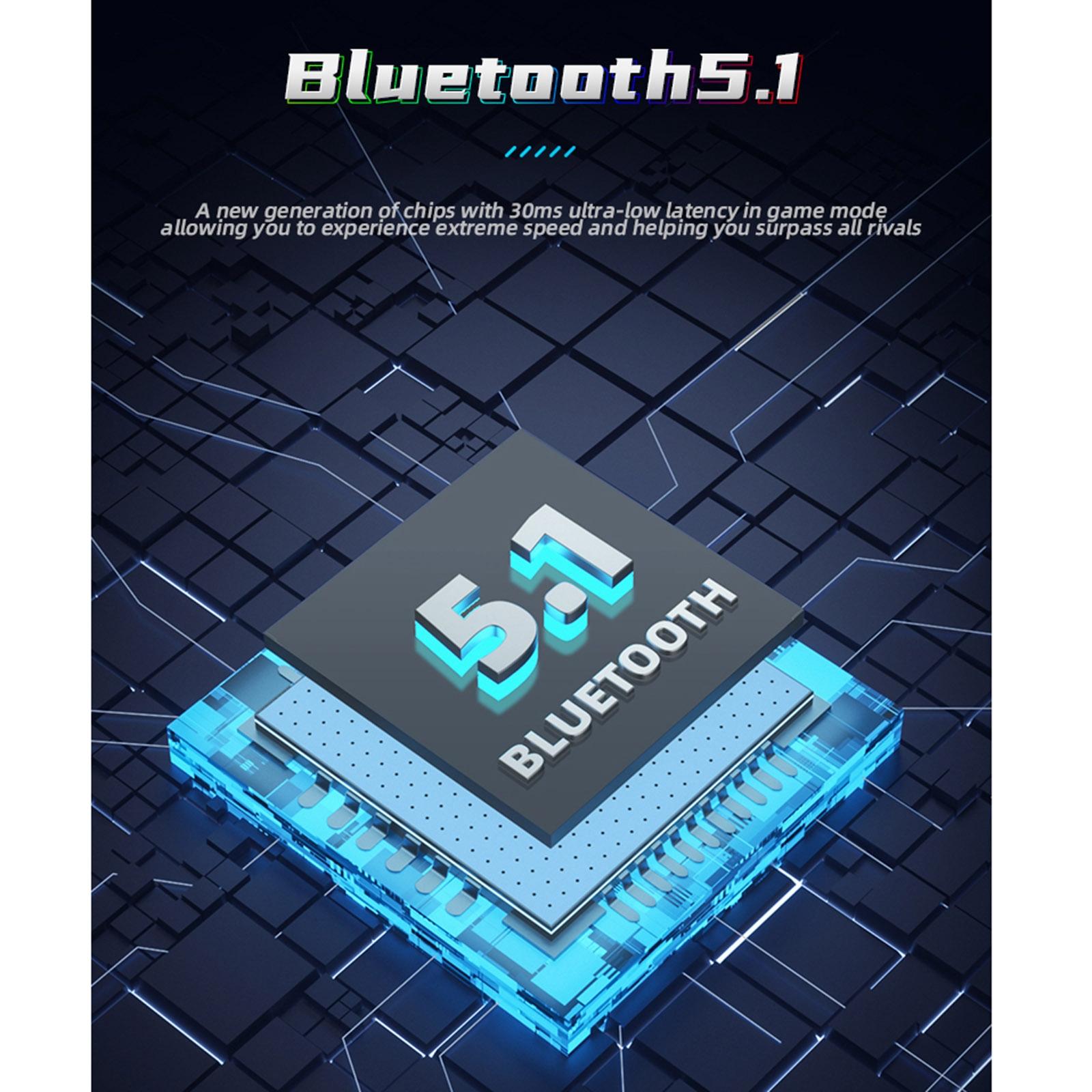 Wireless Gaming Bluetooth Earbuds Options - Green 5