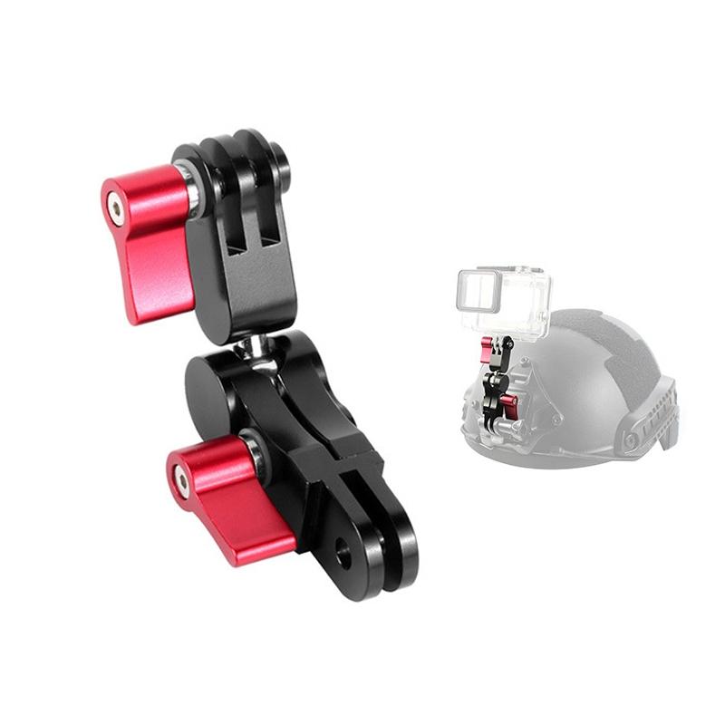 360 Degree Rotating Mount Adapter for Gopro Hero11 - Aluminium Alloy - Black 9