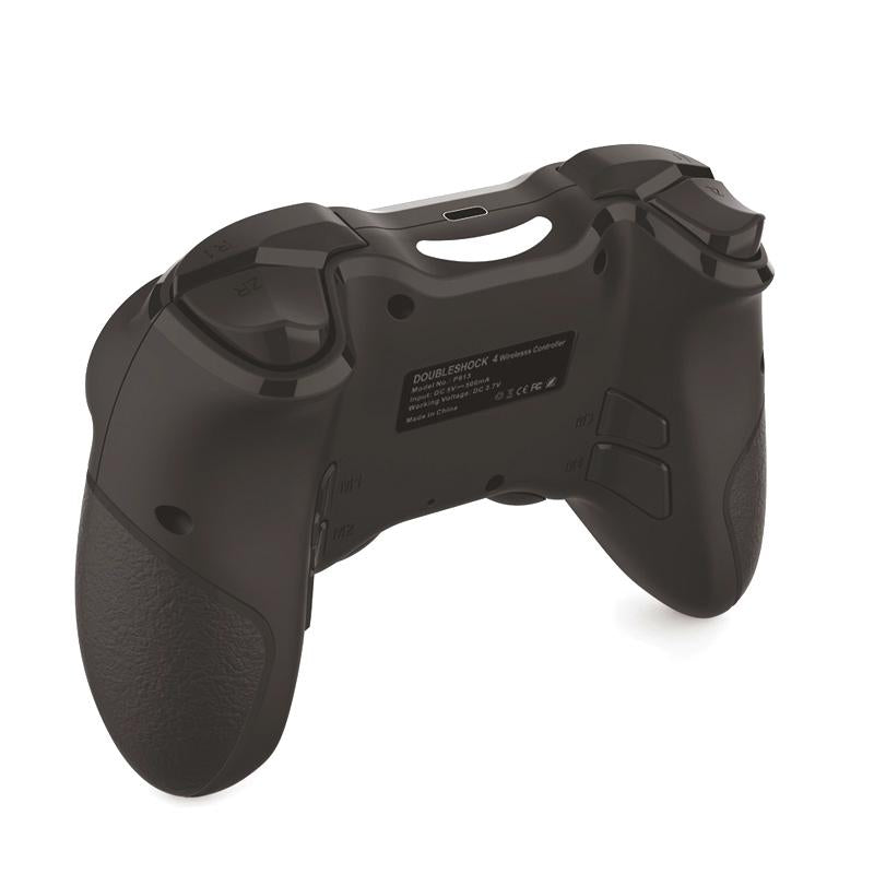 Bluetooth Gamepad for Ps4 Pro with Dual Vibration and Six-axis Control - Black White 3