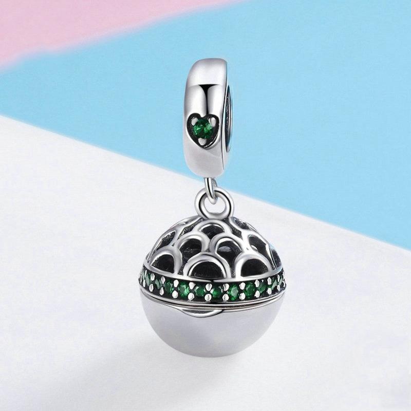 925 Sterling Silver Zircon Pendant With Parts - Scc689-G 5