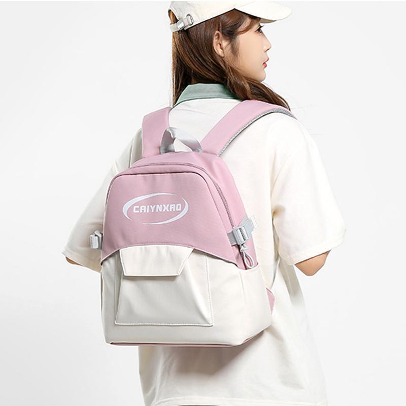 Large Splash Proof Backpack For Outings & School - Gray Blue 10