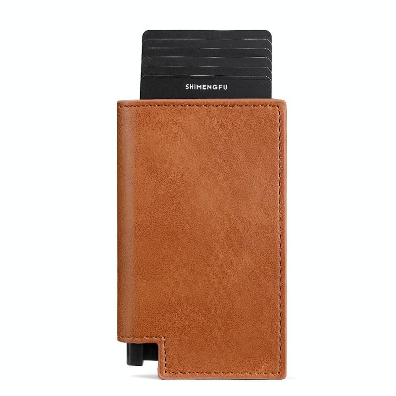 Pop-up Rfid Bifold Wallet with Card Holder - Carbon Fiber Black 13