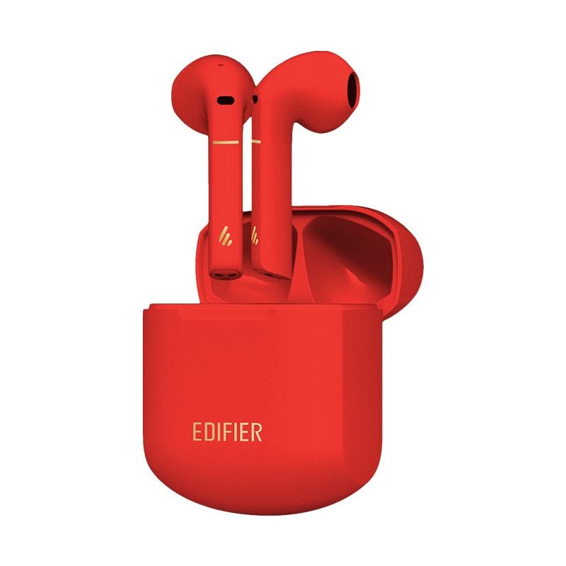 Waterproof Touch Wireless Bluetooth Earphones - Z2 Plus - Red