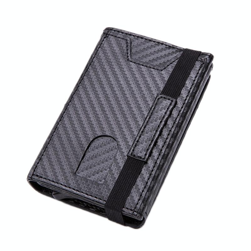 Rfid-blocking Aluminum Card Holder - Secure & Compact - Crocodile Black 13