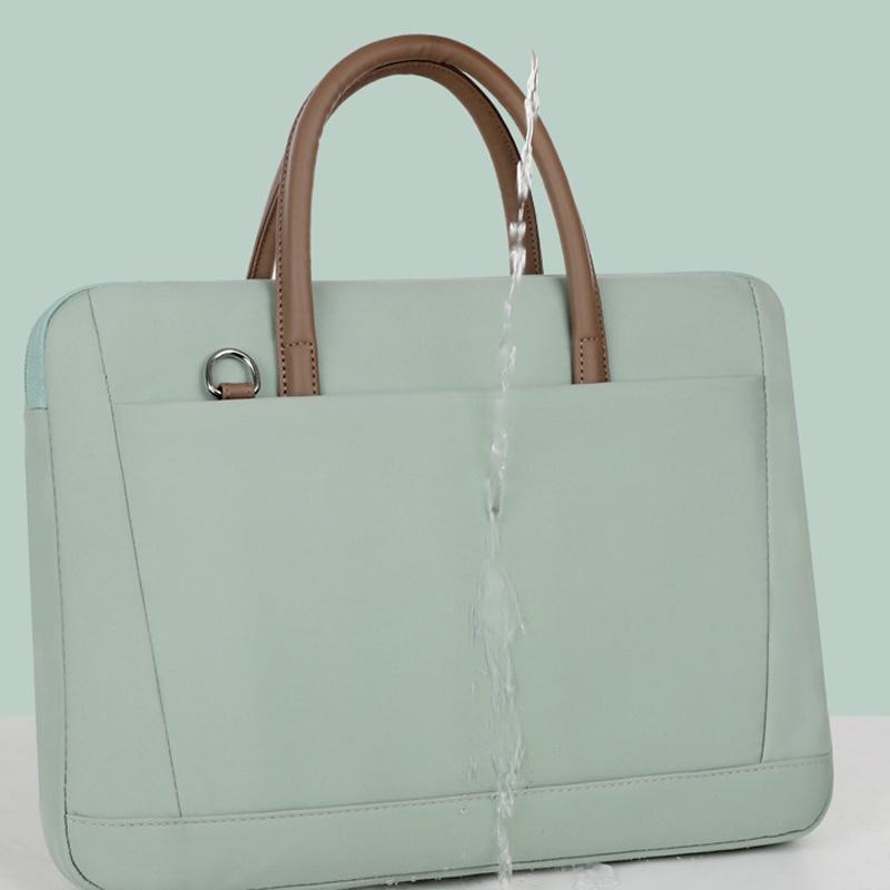 13-13.3 Inch Laptop Bag Crossbody Briefcase in Oxford Cloth - Blue - 13 - 13.3 Inch 5