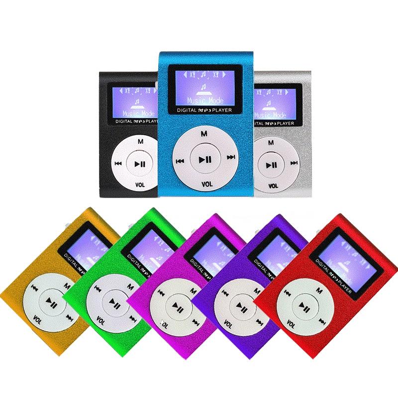 Mini Mp3 Player With Screen 128M+Earphone+Cable - Purple 3