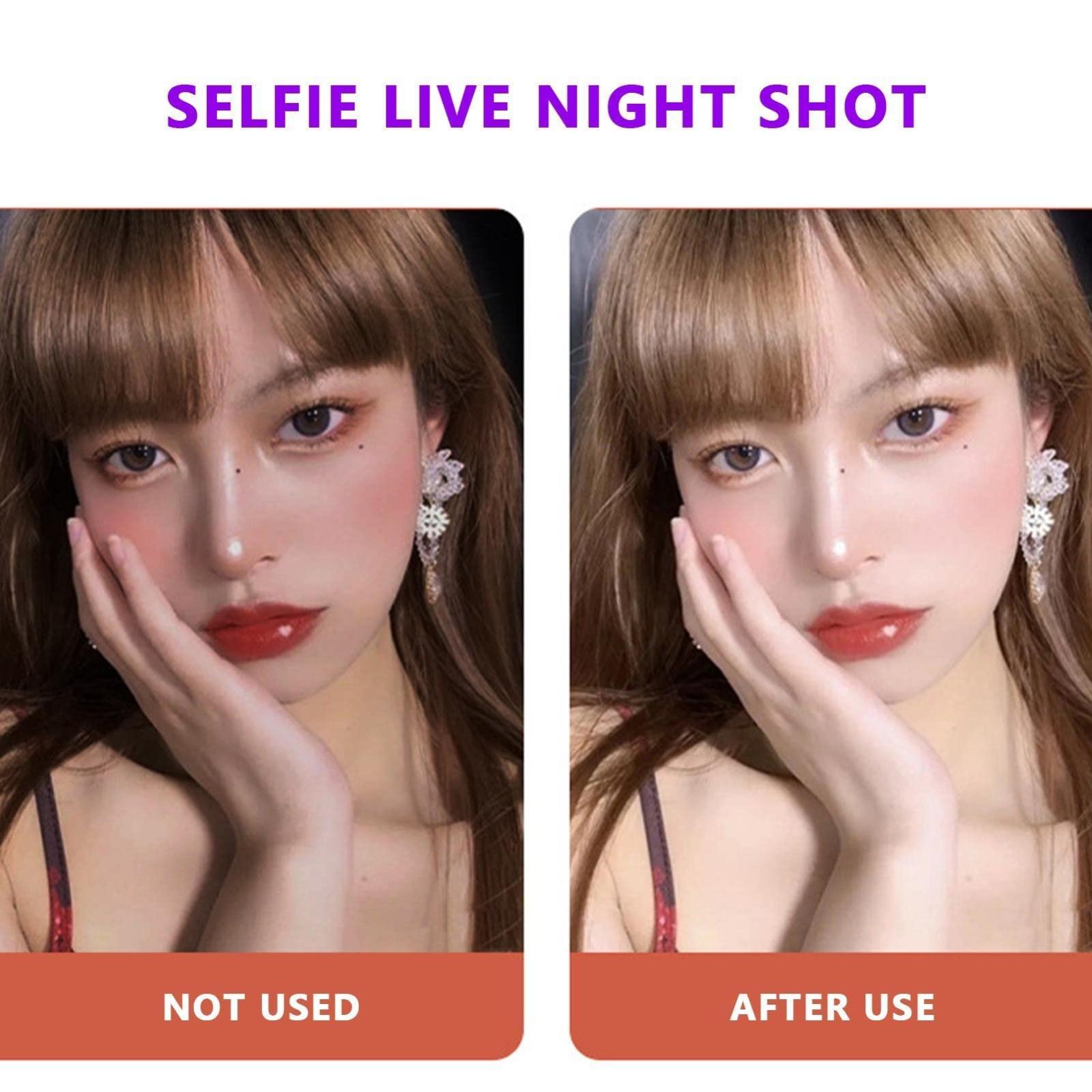 Rechargeable Clip-on Selfie Light for Mobile Phones - Blue 8