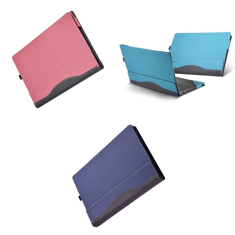 Xiaoxin Pro 14 2021 Anti-Fall Leather Laptop Case - Deep Blue 3