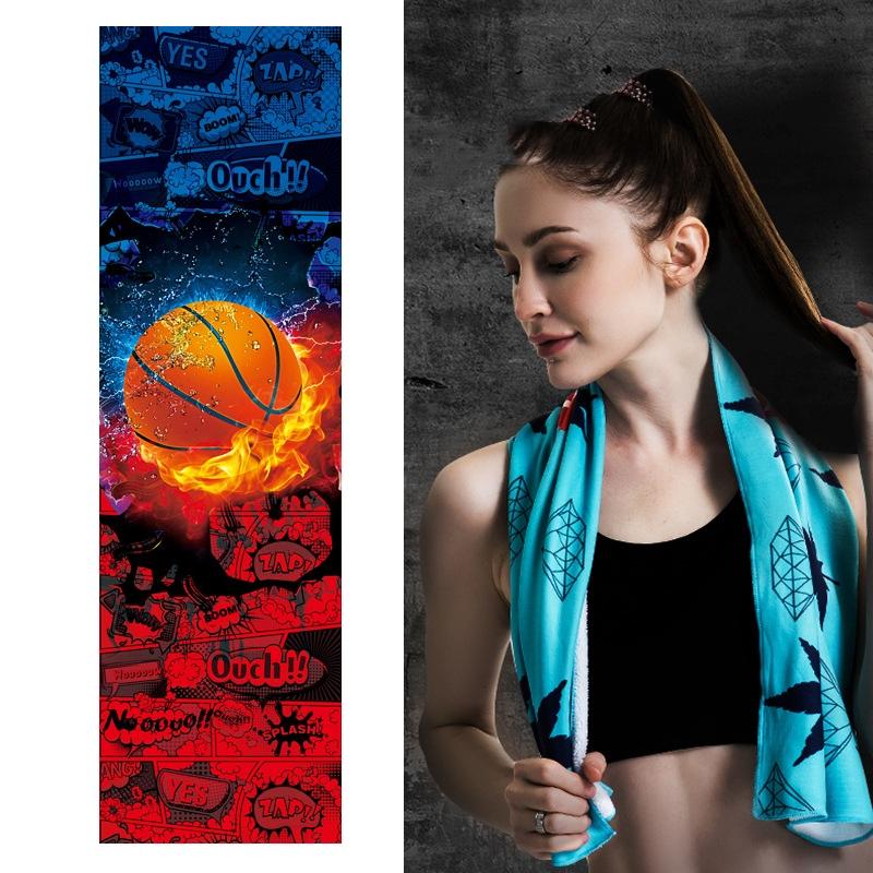 Quick Drying Cooling Towel For Outdoor Sports 100 X 30Cm - Sky 12