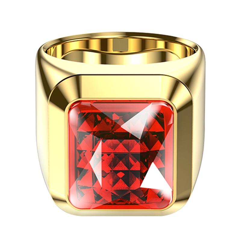Smart Ring With Heart Rate Blood Oxygen Sleep And Remote Photography Support - Red 13
