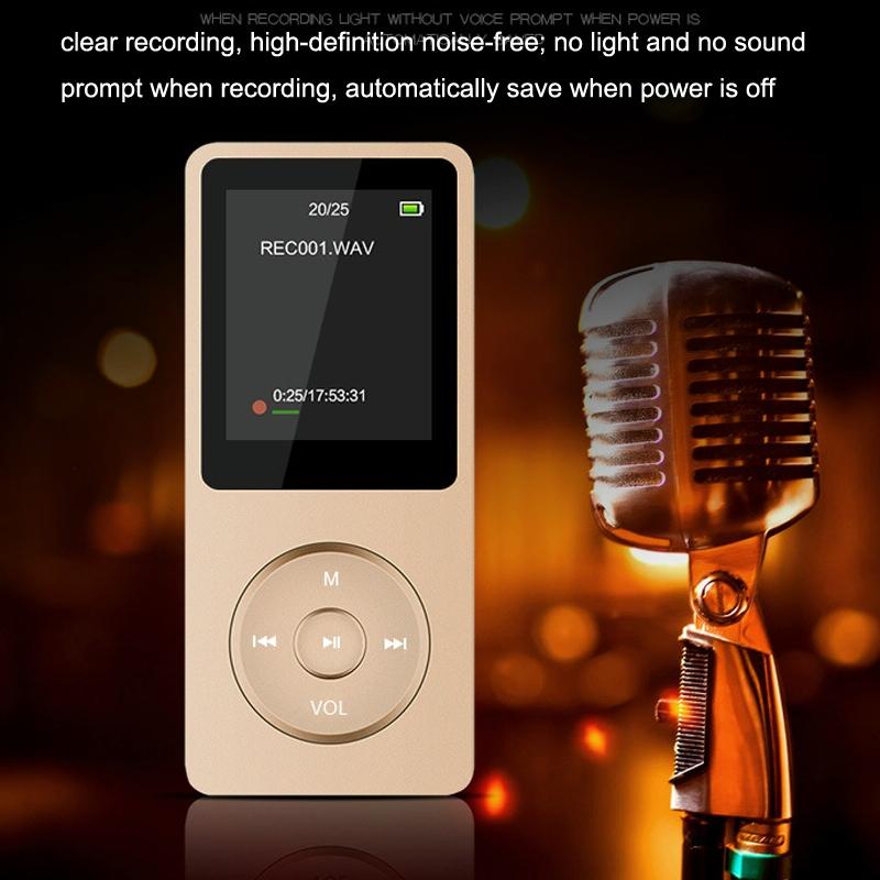 Ultra Thin Screen Mp4 Player Lossless Sound - Red 6