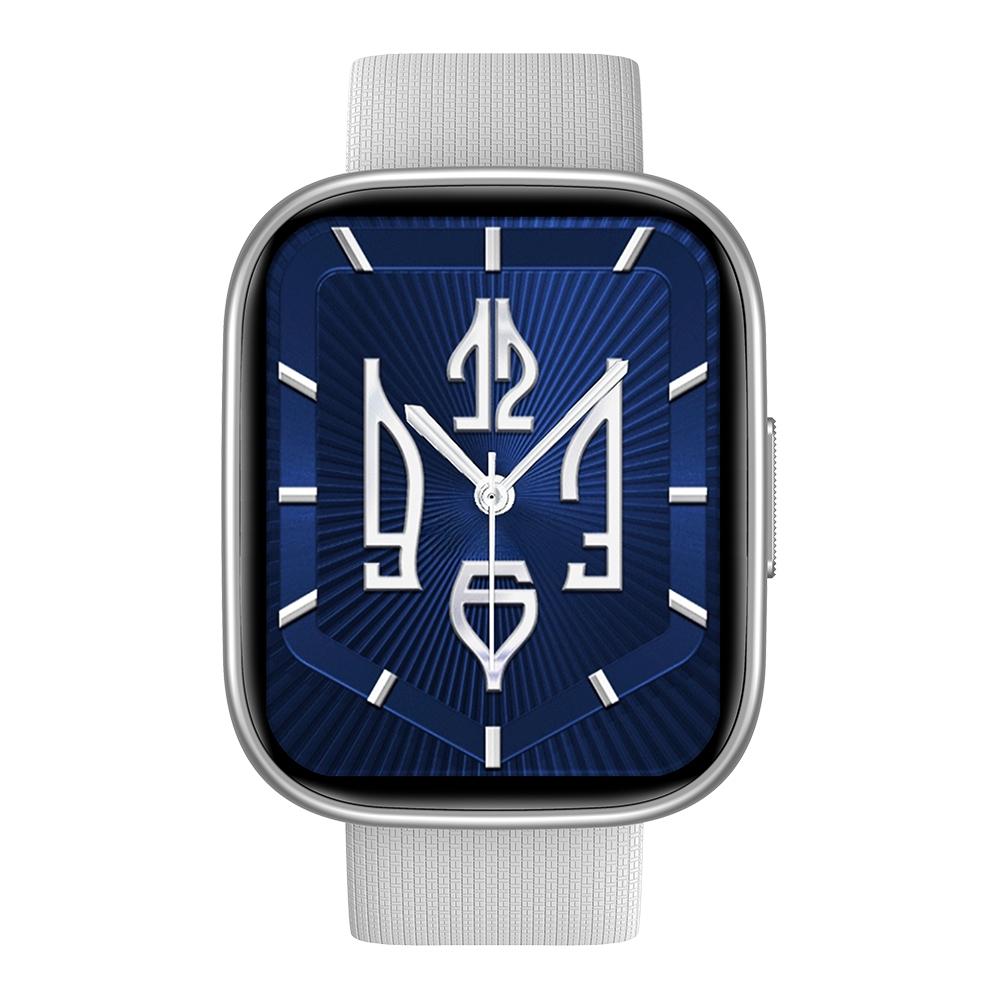 2.15 Inch Ip68 Waterproof Fitness Smart Watch Starlight Silver 4