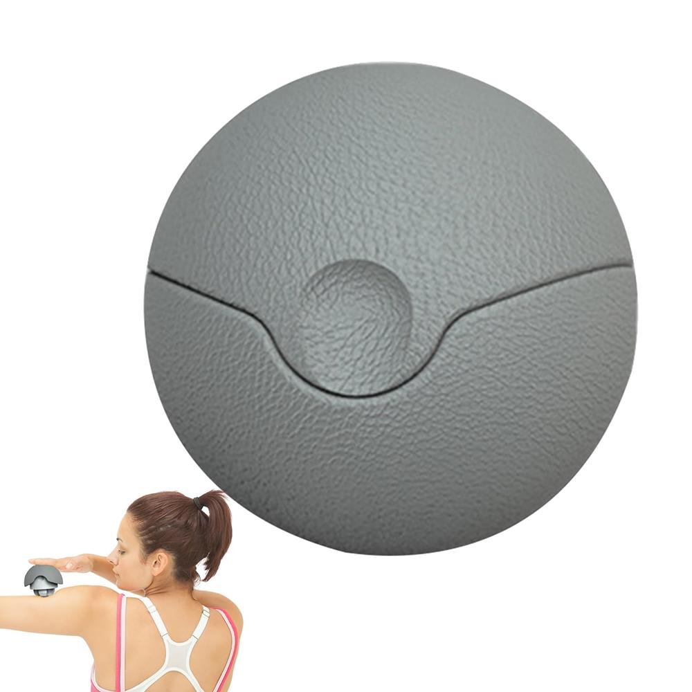 3-In-1 Fitness Yoga Massage Ball Cervical Meridian Massager - Gray 10