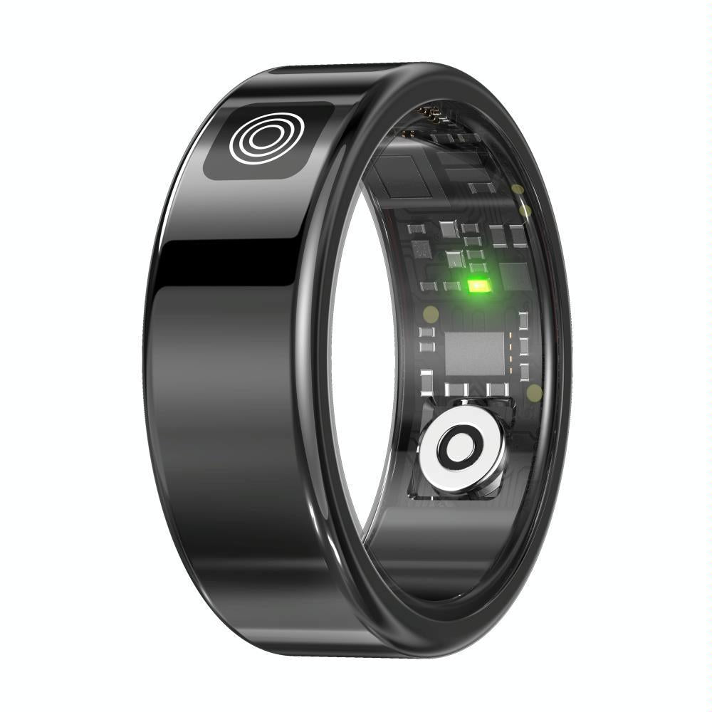 Smart Ring Hand Gestures Health Monitoring Sports Modes Size 12 - Silver 6