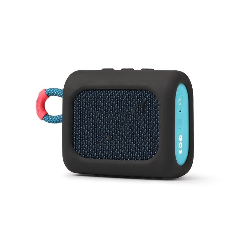 Protective Silicone Case for Jbl Go3 Speaker - Dust-proof and Anti-fall - Gray
