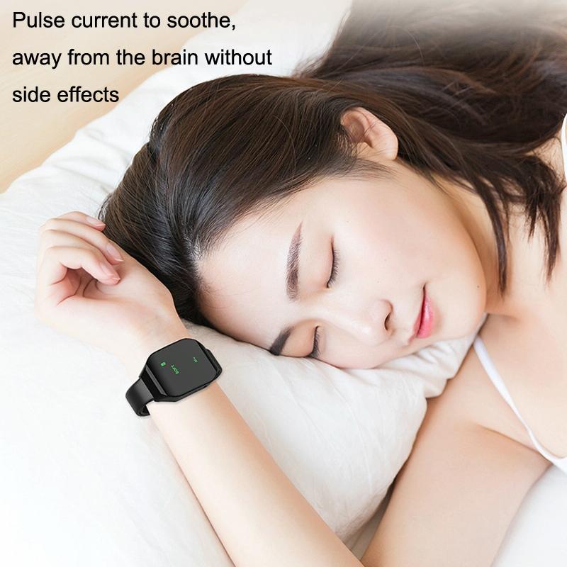 Portable Intelligent Sleep Aid Soothing Insomnia Massage - Pink 7