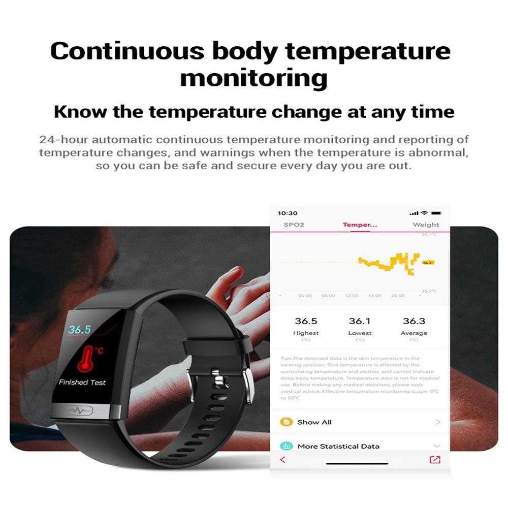 Smart Watch With Heart / Bp / Oxygen / Glucose Monitoring Available - Purple 7
