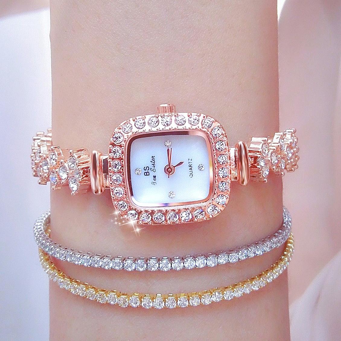 Diamond Bracelet Watch for Women - Elegant and Timeless - Rose Gold 7