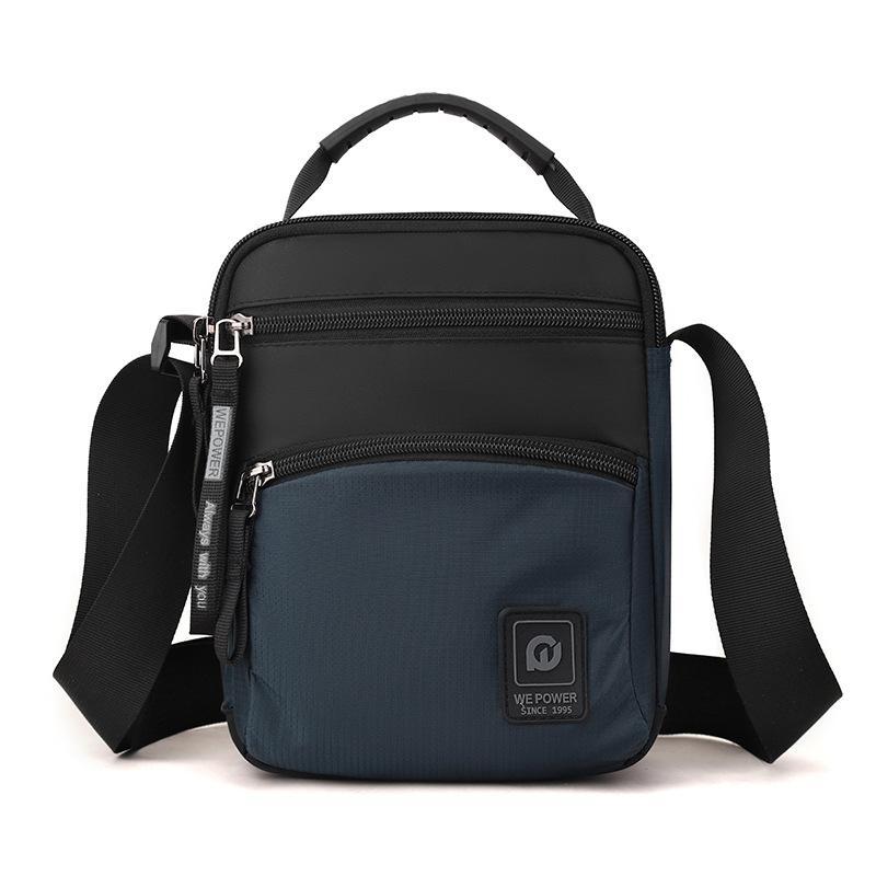 Waterproof Men Outdoor Messenger Bag Sports & Leisure Shoulder Bag - Deep Blue 10
