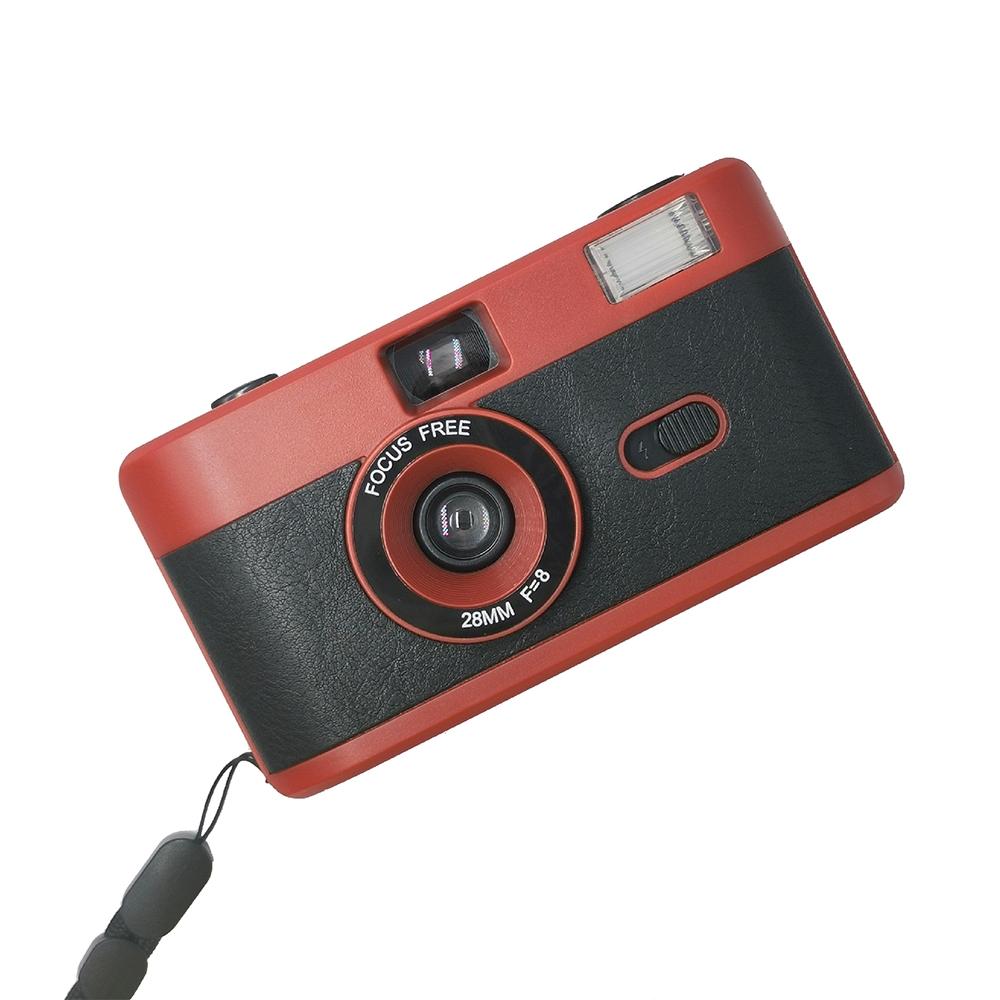 Retro Manual Reusable Film Camera for Kids - no Film - Black + Purple 11