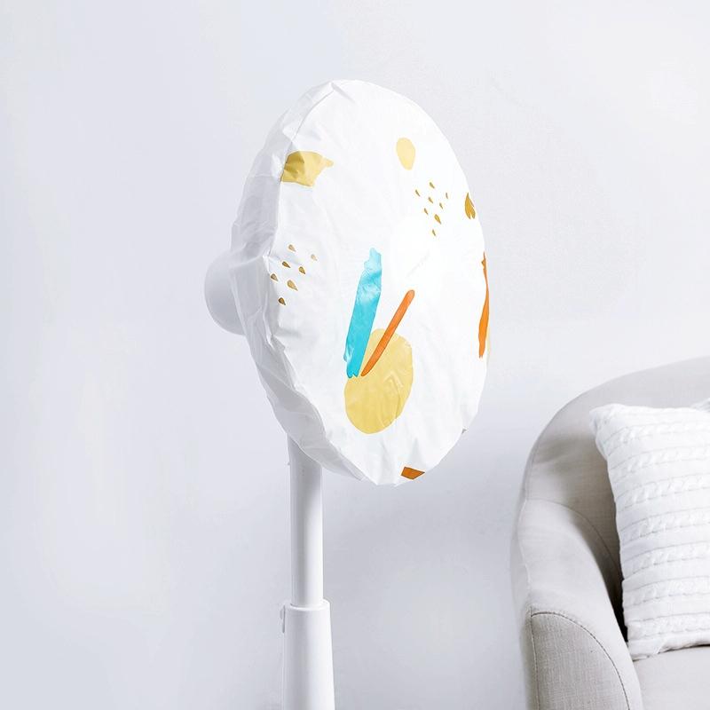 Modern Minimalist Floral Floor Fan Cover - 48cm - Green House 13