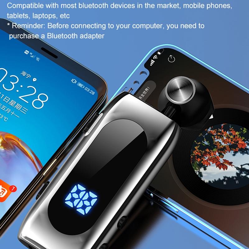 Wireless Bluetooth Earphone for Business - K55 - Silver 5
