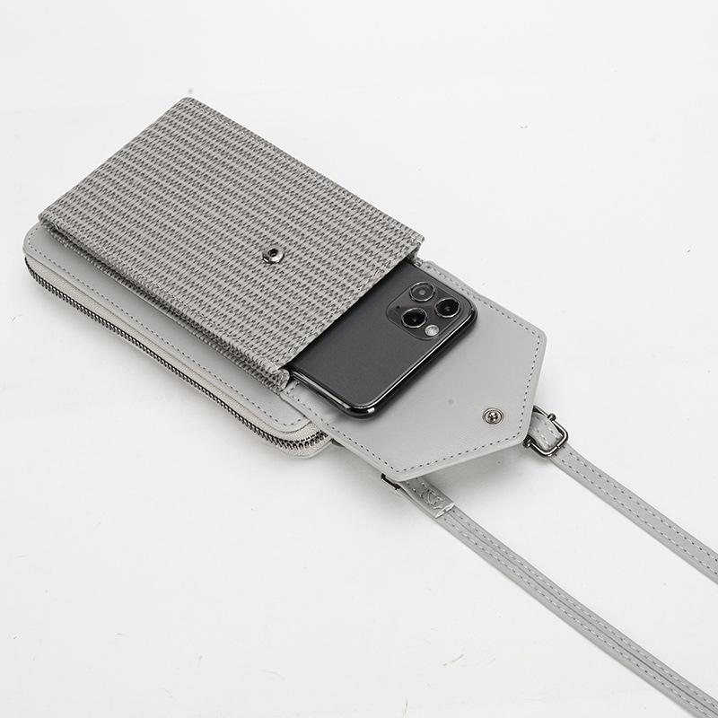 Versatile Women Cell Phone Crossbody Wallet - Green 8