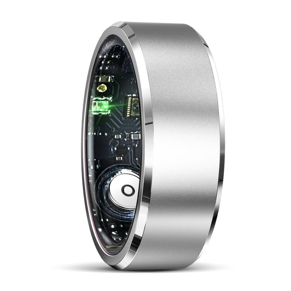 Smart Ring For Health Monitoring & Multiple Sports Modes - R5 Size 8 - Pink 14