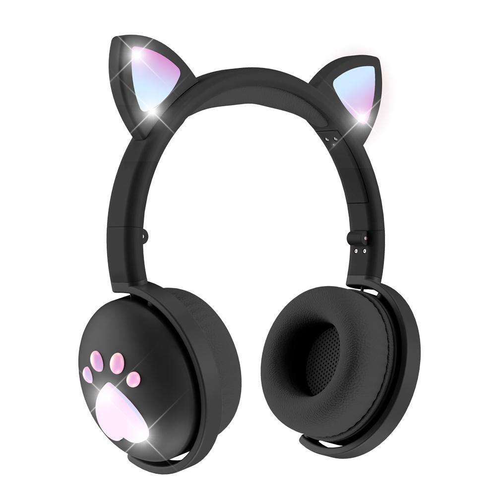 7.1 Surround Sound Cat Ear Gaming Headset With Mic - White 12
