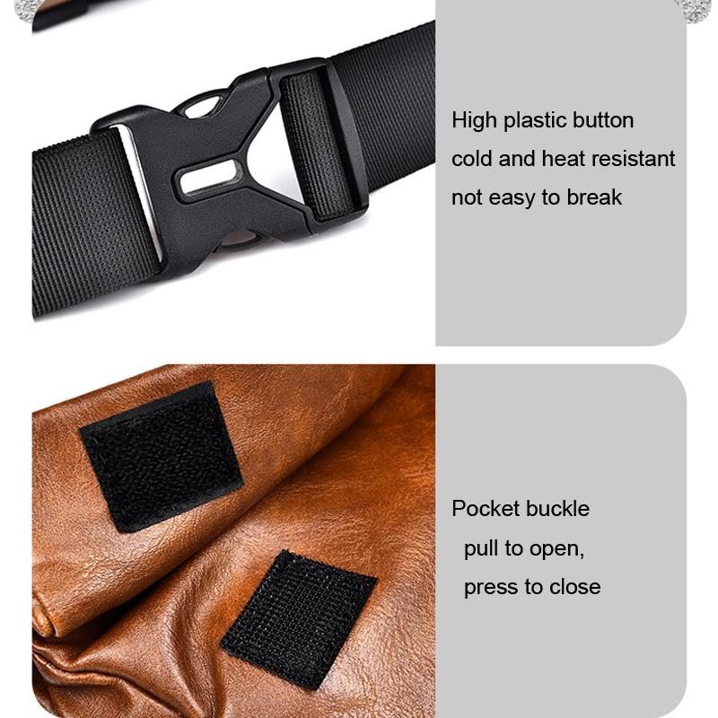 Compact Single Shoulder Crossbody Backpack For Men - Gray 11