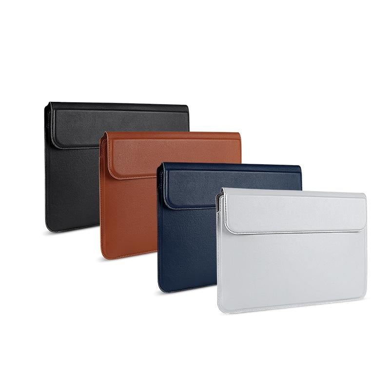 13.3 Inch Multifunctional Notebook Liner Bag in Pu Material - Cowhide Yellow 3