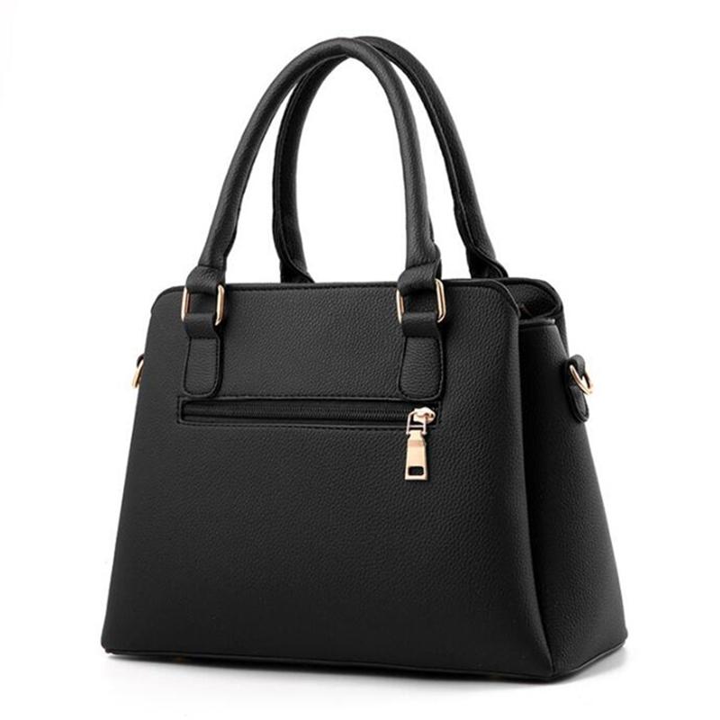 Simple Style Women Leather Crossbody Bag with Tassel Embroidery - Gray 8