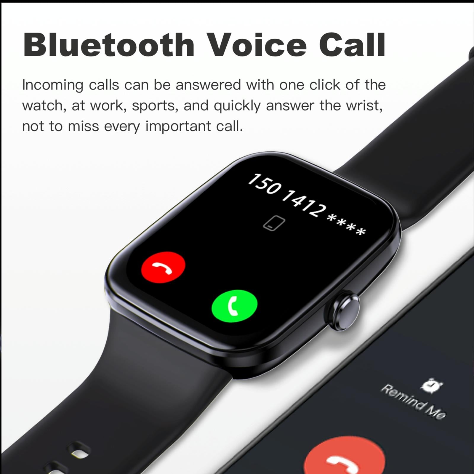Ip67 Waterproof Smart Bracelet Bluetooth Call Fitness Tracker - Black 11