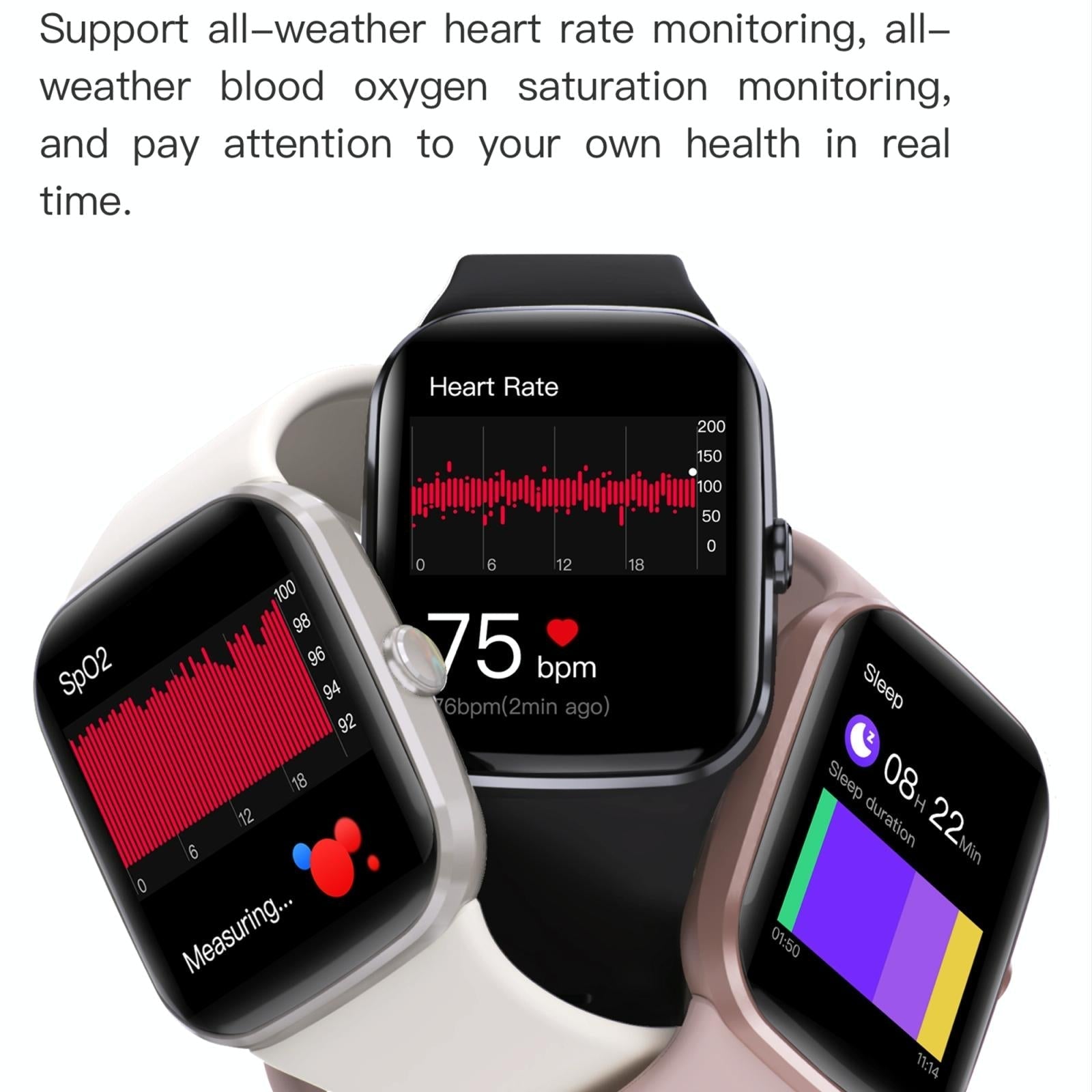 Ip67 Waterproof Smart Bracelet Bluetooth Call Fitness Tracker - Black 14