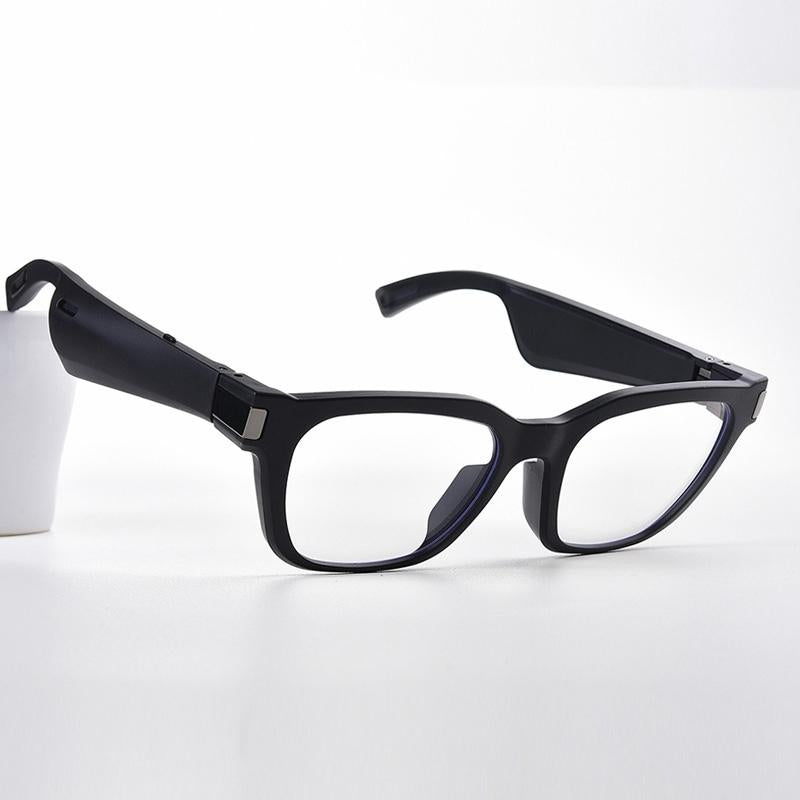 Waterproof Bluetooth Glasses Earphone - Mini Binaural Smart Call - Transparent 14