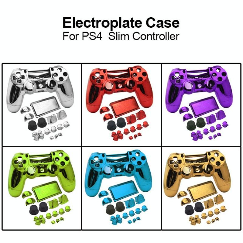 Ps4 Slim Protective Case - Electroplated - Purple 3