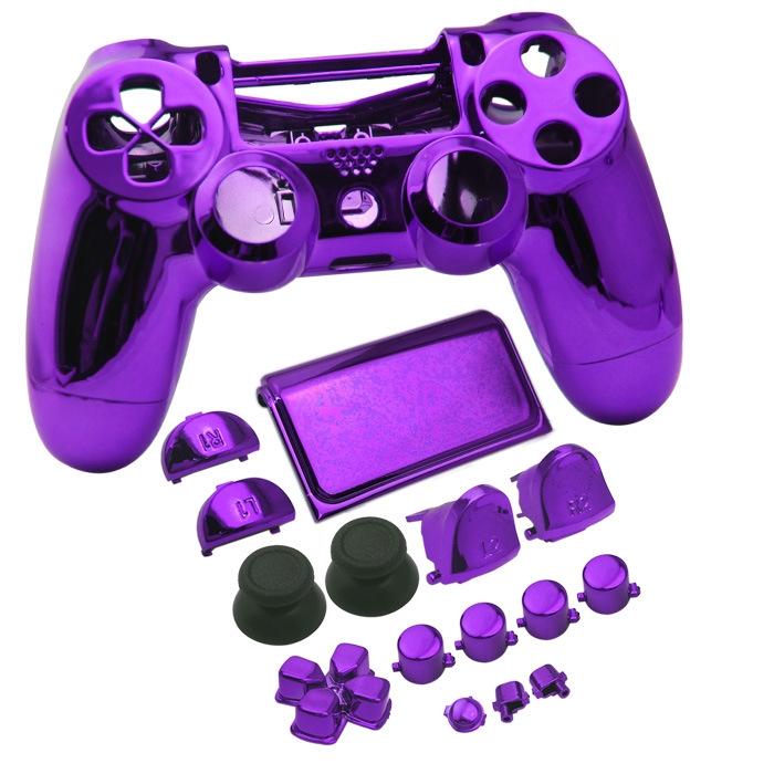Ps4 Slim Protective Case - Electroplated - Purple 8