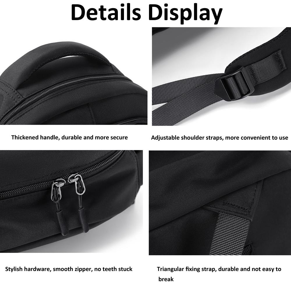 Versatile Solid Backpack For Teens & Adults - White 9