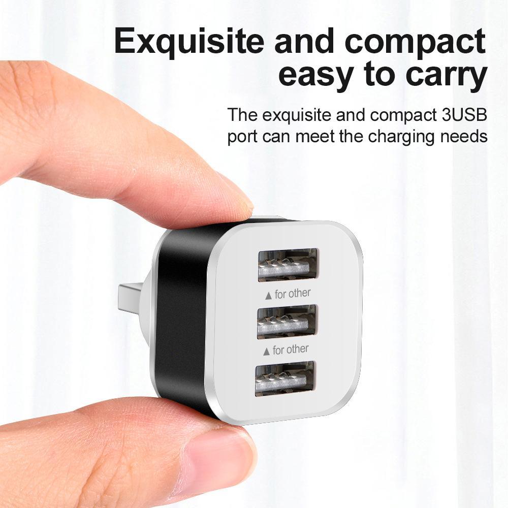 3-Port Usb 2.0 Hub Expander - Black 7