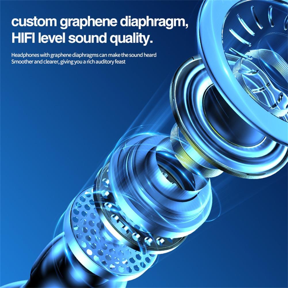Mini Bluetooth Earphones with M5 Digital Display - Skin Colour 4