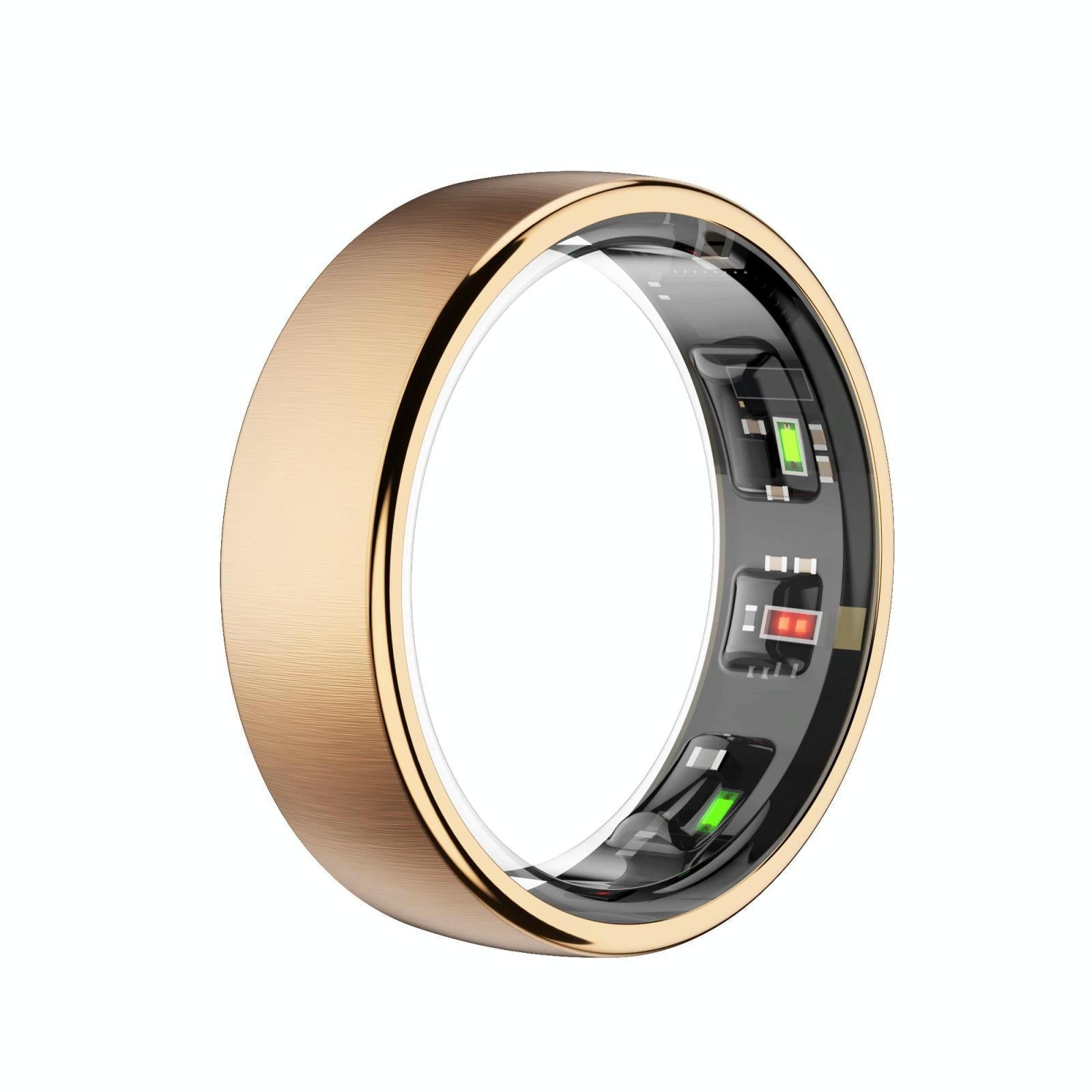 Smart Ring Heart Rate Blood Oxygen Sleep Sports Size 13 - Silver 3