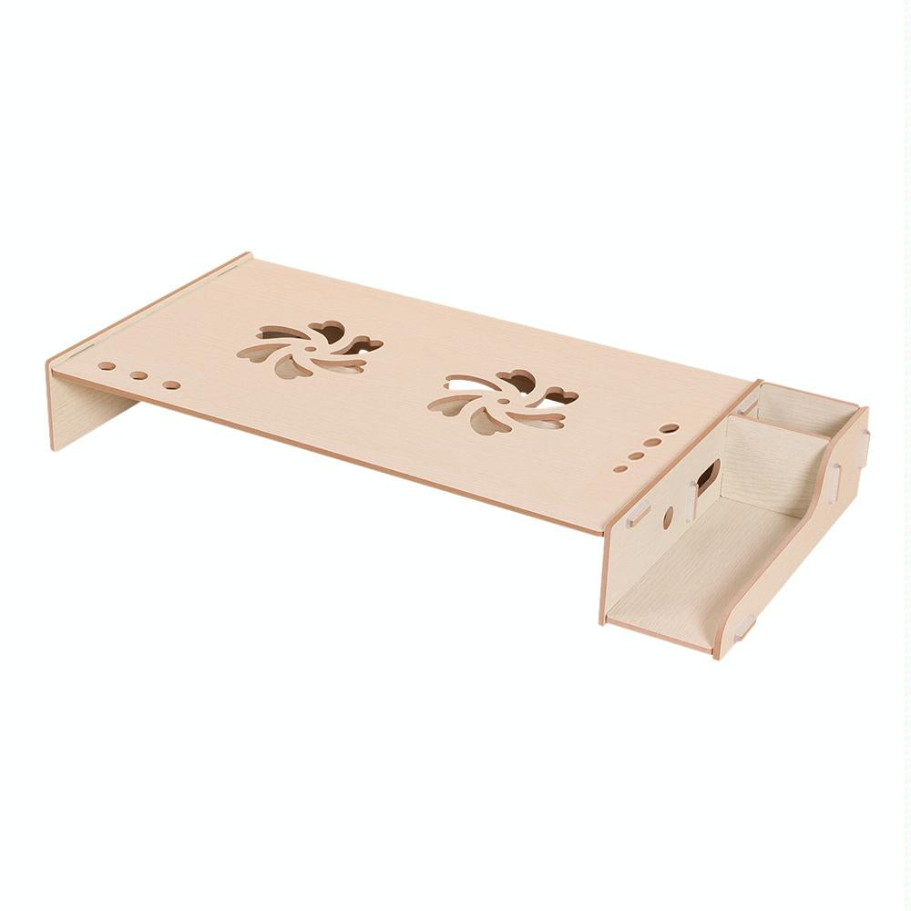 Wood Monitor Stand with Keyboard Storage - Tbd049404601C 3