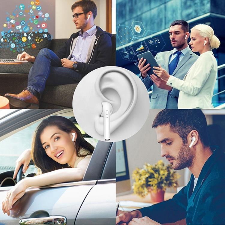 Wireless Bluetooth Tws Earphones with Charging Bin - I7s Binaural Plating - Blue 8