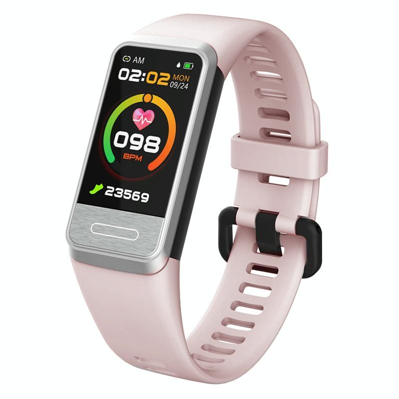 Smart Bracelet With Blood Oxygen Monitoring And Tft Hd Screen - Red 11