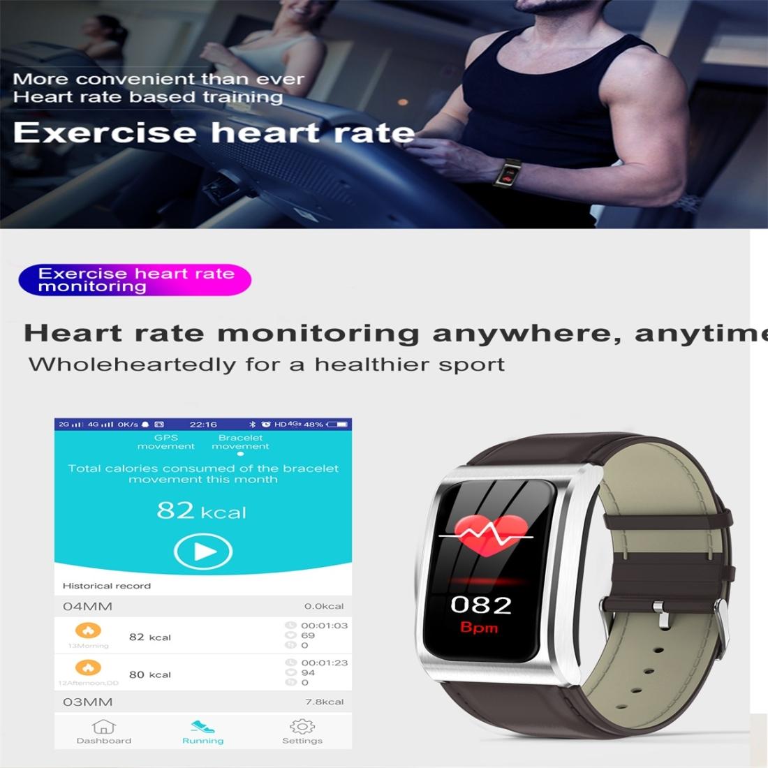 Waterproof Smart Watch With Heart Rate And Sleep Monitoring - Gold 14