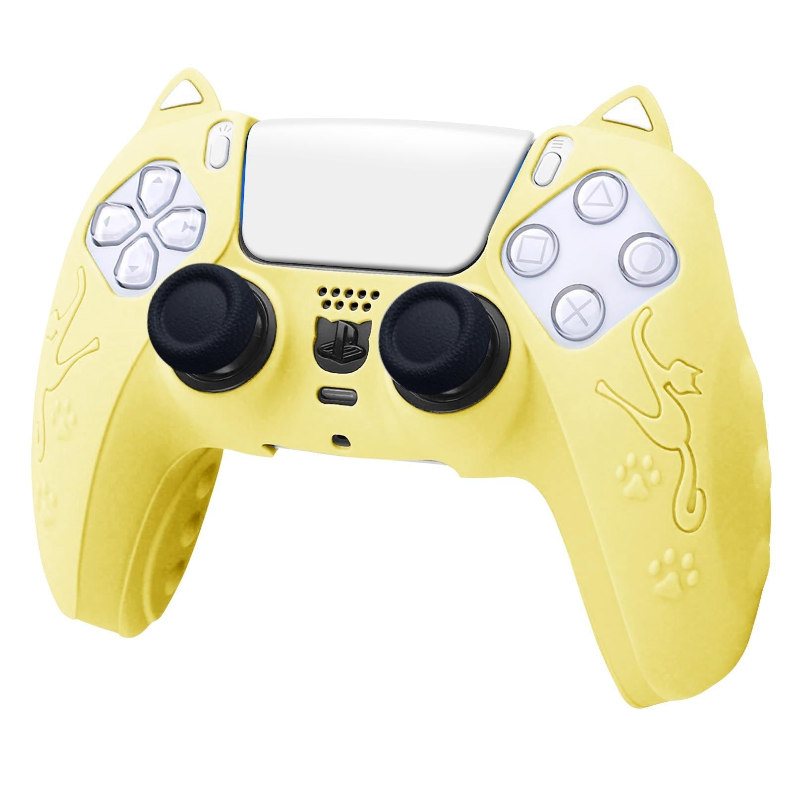 Silicone Cat Ear Gamepad Cover for Sony Ps5 - Pink 12